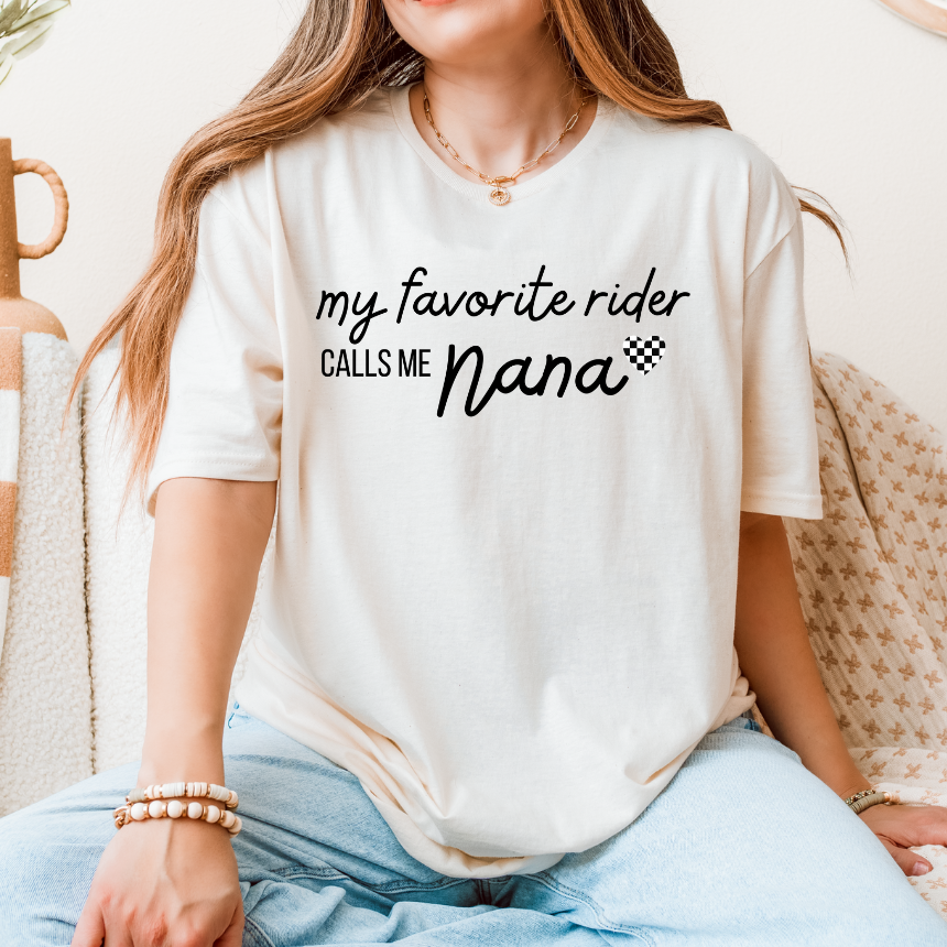 My favorite riders calls be NANA - Gildan - S-3xl
