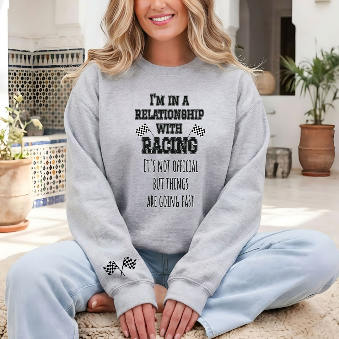 IN A RELATIONSHIP WITH RACING - ITS NOT OFFICIAL BUT IT IS MOVING FAST - GILDAN UNISEX S-3X