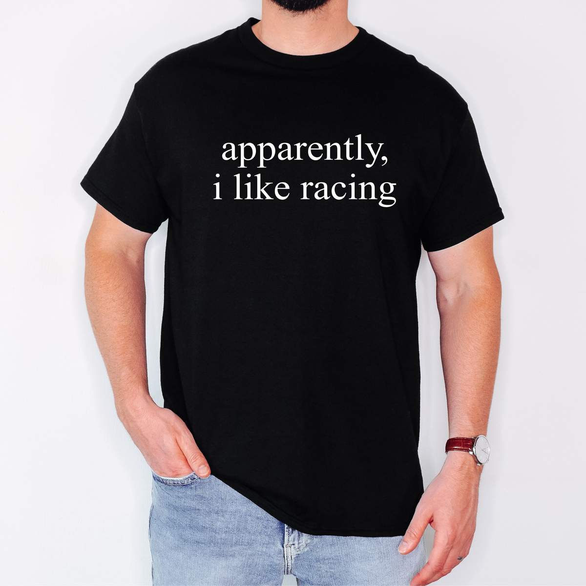 Apparently I like Racing Graphic Tee