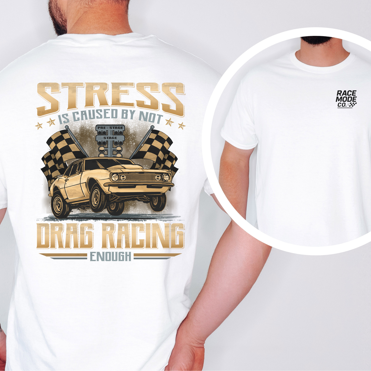 Function Enough Racing Logo STRESS CAUSED BY NOT ENOUGH DRAG RACING – Race Mode Co