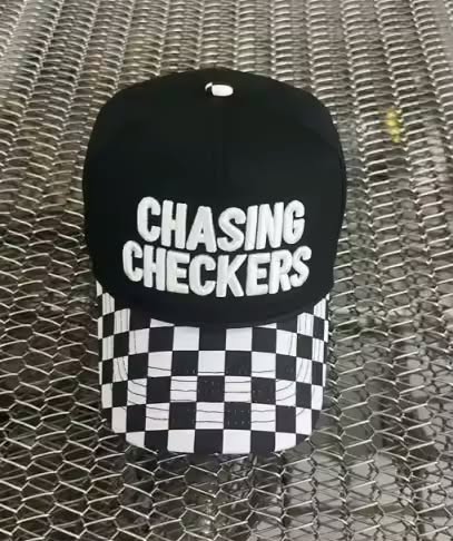 Chasing Checkers Snapback Hat