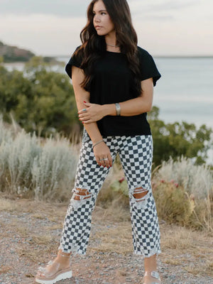 ROUND THE TRACK JEANS
