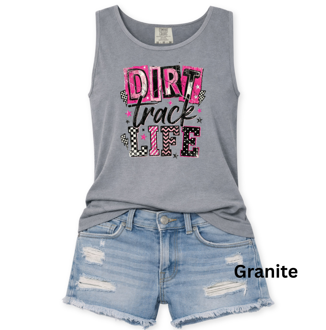 DIRT TRACK LIFE -COMFORT TANKS - 3-3XL
