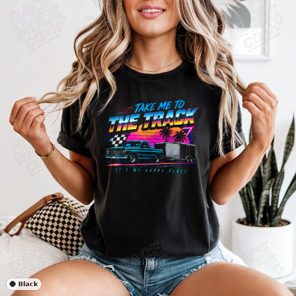 Take Me To The Track — Comfort Colors 1717