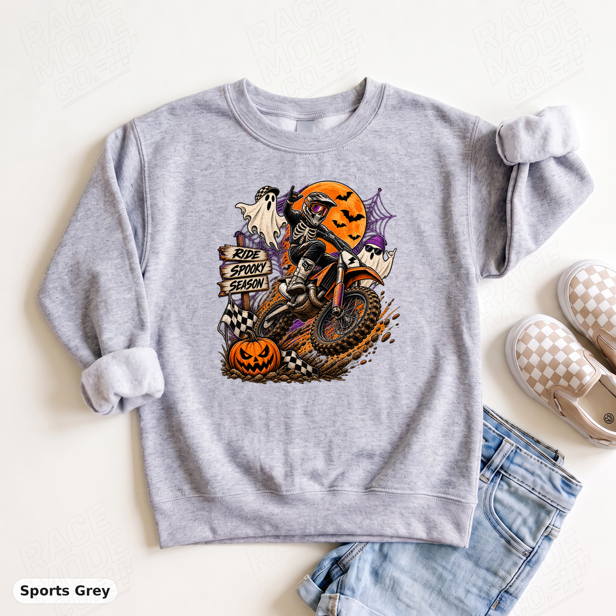 YOUTH - Ride Spooky Season — Gildan 18000B