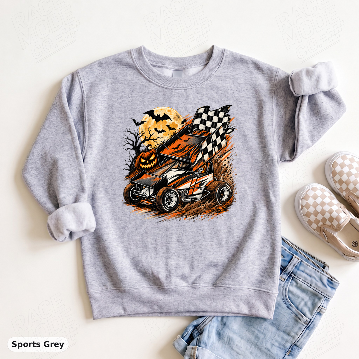 YOUTH - Halloween Sprint Car Racer — Gildan 18000B