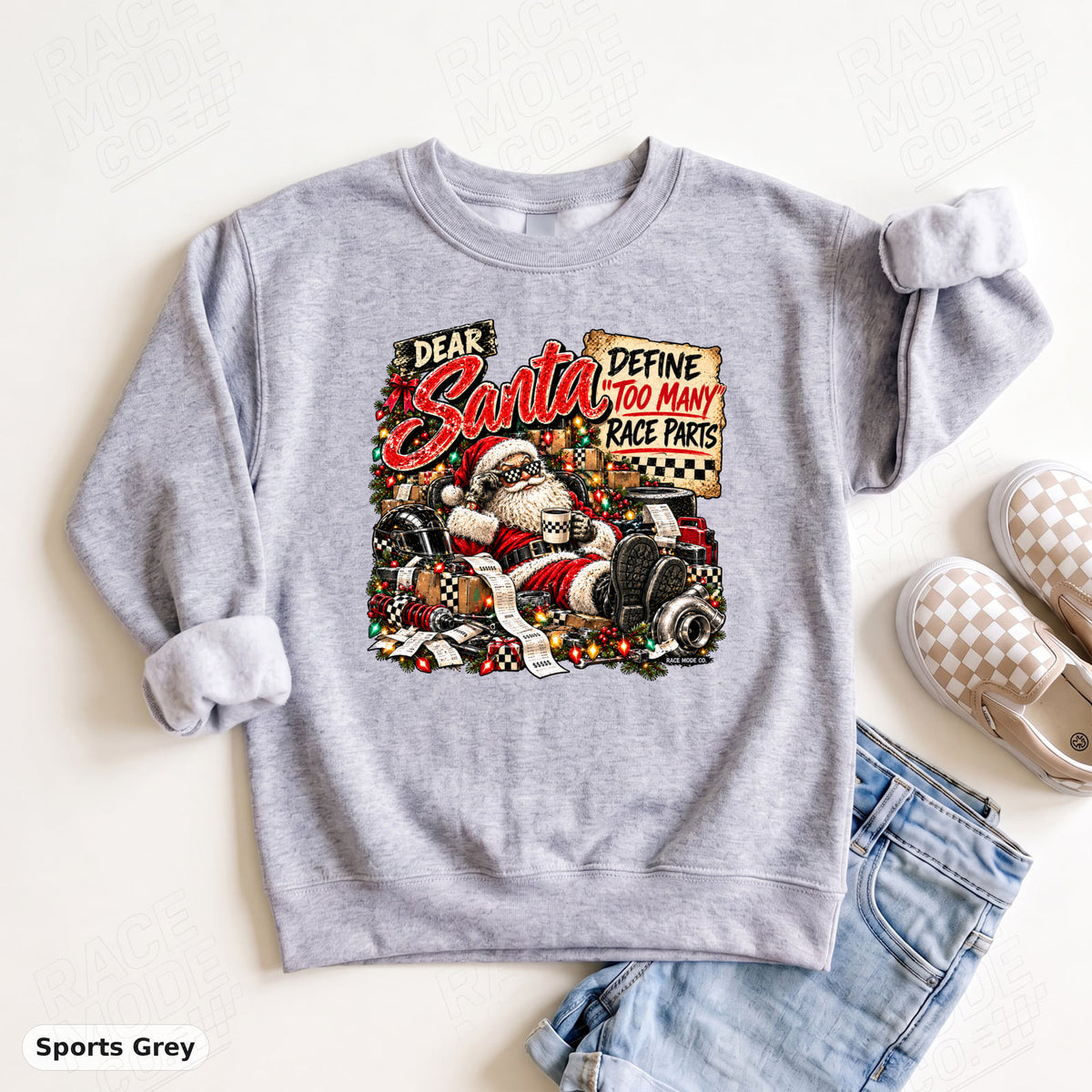 YOUTH - Dear Santa Define Too Many — Gildan 18000B