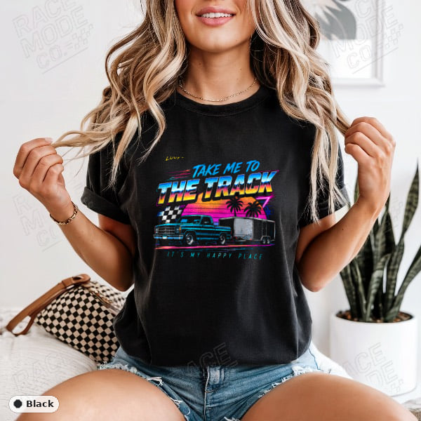Take Me To The Track — Comfort Colors 1717