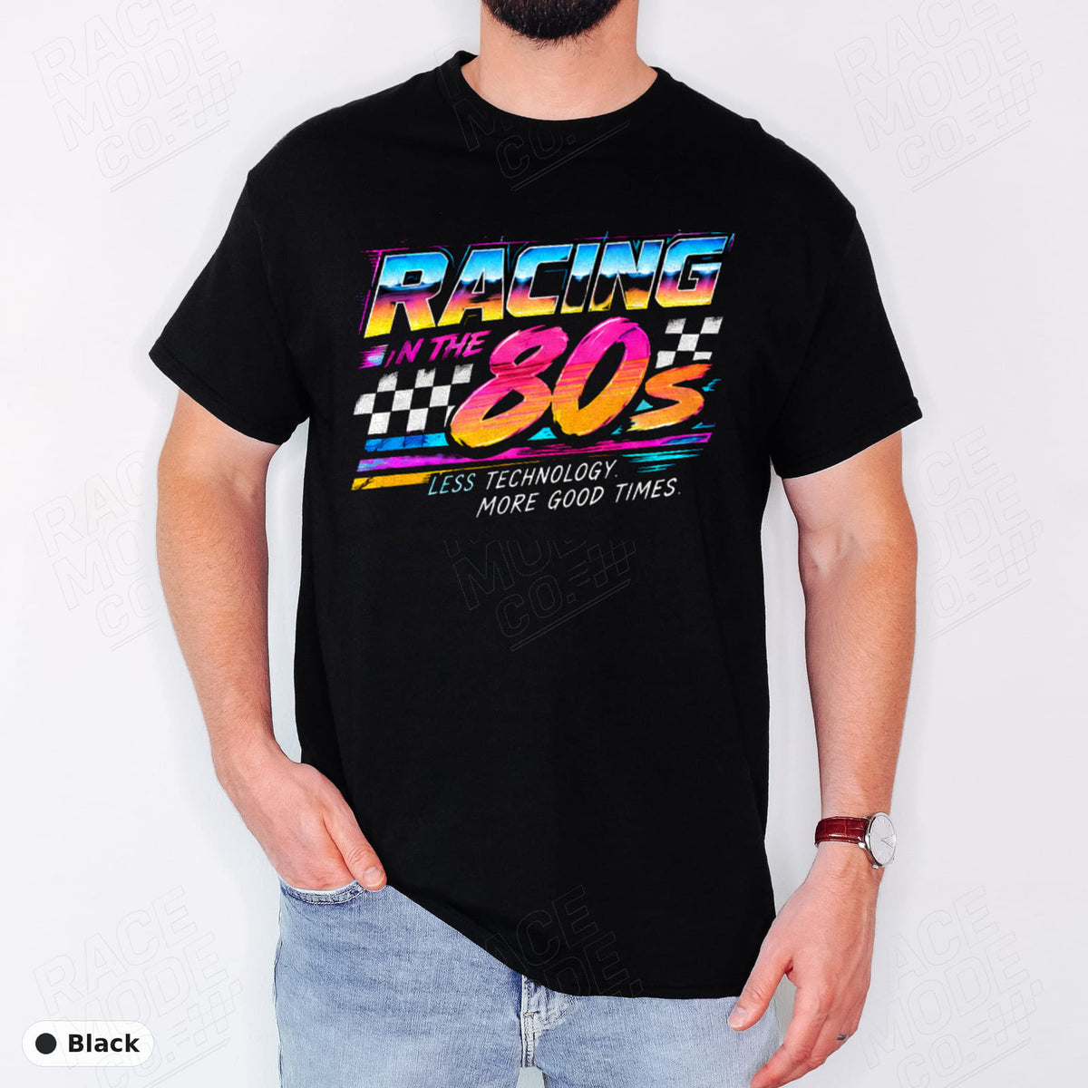 Racing In The 80s — Gildan 5000