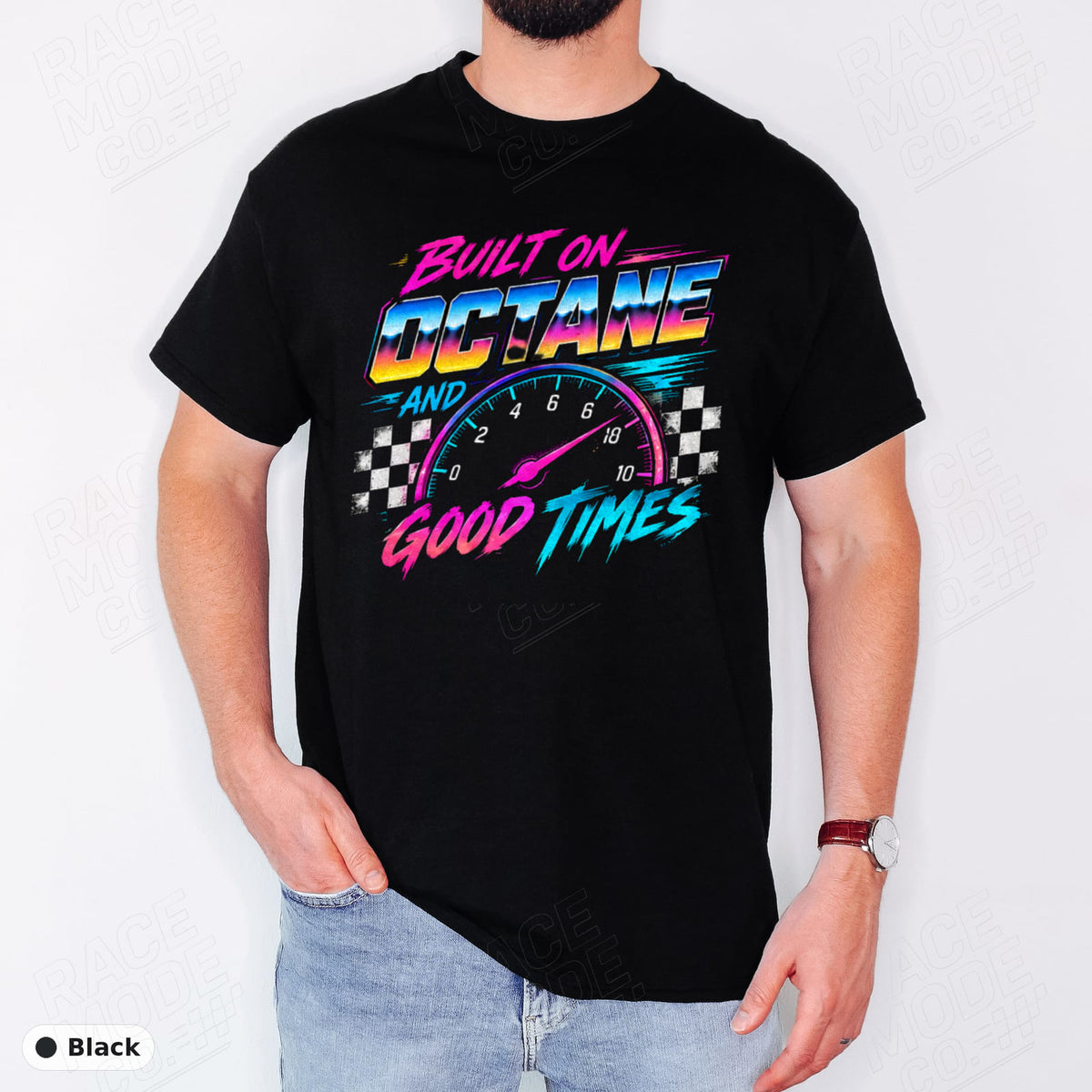 Built On Octane And Good Times — Gildan 5000